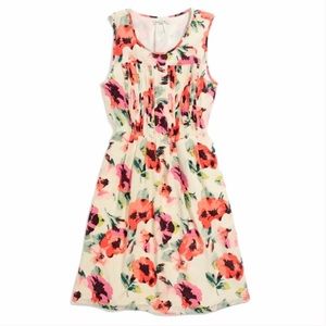 •MADEWELL• Floral Pleated Dress